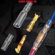 [10 Pieces]- Cos Set of Male and Female Bullet Heads Round Pins 3.5 Linhkien IC