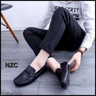 [NZC]Internet celebrity's new PVC men's black shoes