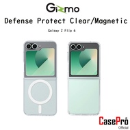 Gizmo Defense Protect Clear/Magnetic Premium Grade Shockproof Clear Case For Galaxy Z Flip 6