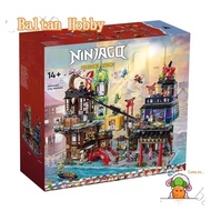 Baltan Toy HN7X Compatible with Ninjago 71799 Ninjago City Markets building blocks toy EN5