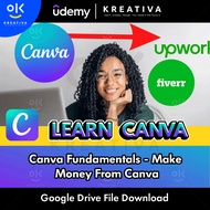 Video Course - Canva Fundamentals - Make Money From Canva | Learn Canva Course