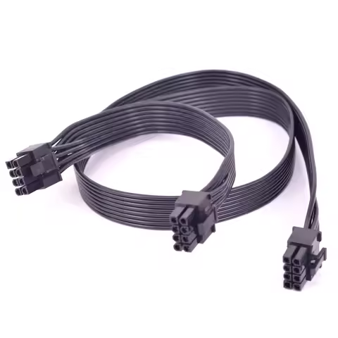 Corsair Modular PCIe 8pin To Dual 6+2Pin Power Supply Cable PCIe 8 Pin 1 to 2 Spliter For Corsair RM