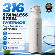 Tumbler Tahan Sejuk 1500ML Large Capacity Sports Water Bottle, 6-Layer Vacuum Insulated for Hiking C