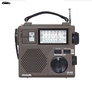 【hzsskkdssw03.sg】TECSUN GR-88P Digital Radio Receiver Emergency Light Radio Dynamo Radio with Built-in Speaker Manual Hand Power