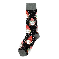 Underground Treasure Guardian God Land Bus Christmas Santa Christmas Men's Socks DH127