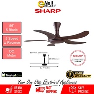 Sharp 56" Wafu Ceiling Fan PJCD196WD | Kipas Siling