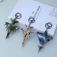 Simulation Aircraft Keyrings Fashion Plane Shape Keychain Backpack Decoration Jewelry Party Souvenir