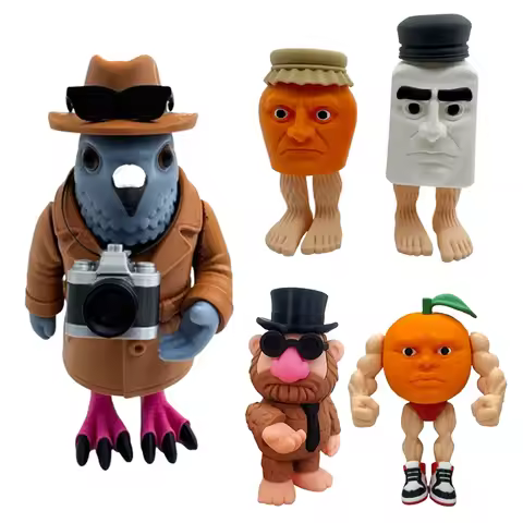 New Italian Brainrot Figurine Funny 3D Printed Matteo Brainrot Spioniro Golubiro Garam Mararam Desk 