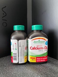 Jamieson 高濃鈣+維他命D3 (大瓶裝120片)