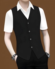 Áo sơ mi áo sơ mi nam tay ngắn thiết kế sang trọng đẳng cấp - N96