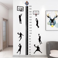Latest Adult Height Sticker 2 Meters Height Measurement Sticker Wall Basketball Measure Height Stick