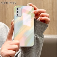 Hontinga เคสกระจกเทมเปอร์เคสสำหรับ Samsung Galaxy S10 S20บวก S20อัลตร้า FE 5G Note 10 Plus Note 20 U