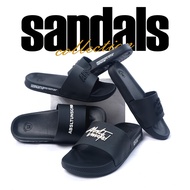 308 ABSLTUNSCRD - SANDALS SLIDE 308 - BLACK
