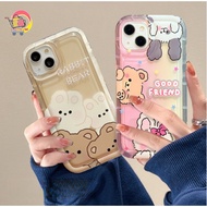 SS825 SOFTCASE SILICON AIR BAG CUTE CARACTER FOR VIVO Y03 Y100 Y200E V30 S18 S17 Y17S Y27S Y27 Y02 Y