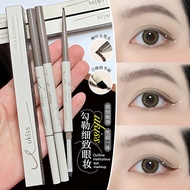 eyeliner stamp eyeliner Ukiss Blade Eyeliner Gel Pen Waterproof Non-Smudge Double-Ended Eyeliner Lon