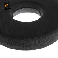 KOZEEY Cozy Seat Cushion Sponge Donut Seat Pad Prevent Haemorrhoids for Office Sofa 30x11cm