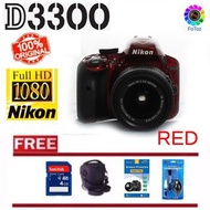 Nikon D3300 Red Colour (used)