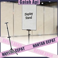 Rak Iklan KT Board Boleh Laras Besi Tahan Lasak Untuk Paparan Kedai Dan Event