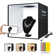 PULUZ 40cm Folding Portable Ring Light PD20W Quick Charge USB Photo Lighting Studio Shooting Tent Bo