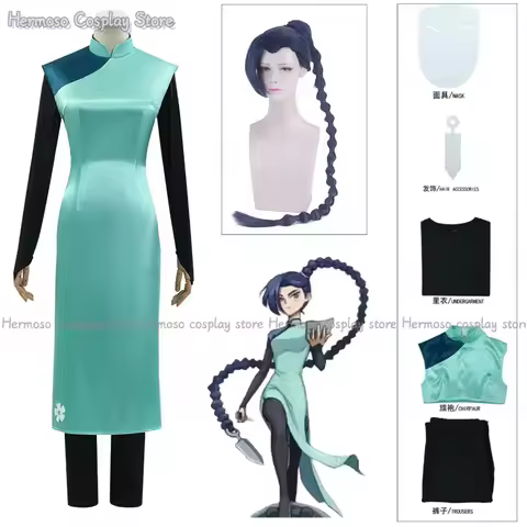 Thirteen Cosplay Game Scissor Seven Assassin Seven Thirteen Cosplay Costume Wig Anime Carnival Comic