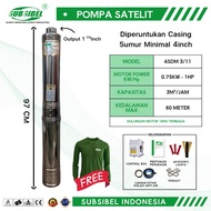 4INCH SUBMERSIBLE WATER PUMP 3/ 11 - 1HP - SUBSIBEL INDONESIA