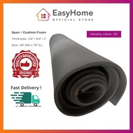 Kelabu Span Multipurpose Upholstery Grey Sponge Foam Span For Cushion Sofa Seat Padding Kusyen Tilam