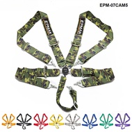 5-Point Safety Harness Camlock 3" in Strap Seat Belt/Belts Mounting