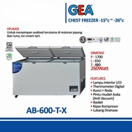 Freezer Box Gea 607 Liter AB-600-TX