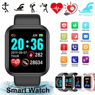 【การจัดส่งในประเทศไทย】Original สมาร์ทวอทช์ D20/Q19/116plus Smart GPS Watch าฬิกาอัจฉริยะ นาฬิกาบลูทูธ จอทัสกรีน IOS Android วัดชีพจร นับก้าว เดิน วิ่ง สมาร์ทว