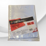 50 Clear Sheet Protectors A4 DOMEDIA