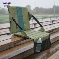 [Simhoa] Foldable Bleacher Seat Water-Resistant Stadium Seat Cushion Lightweight Padded Bleacher Cus