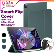 Infinix XPad 11 Inch 2024 / Case Infinix XPad / Casing Infinix XPad Smart Case Softcase Silicone Fli