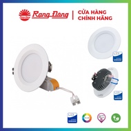 Đèn LED âm trần tròn 9W Rạng Đông khoét lỗ 90mm siêu sáng tiết kiệm điện Model: D AT04L 90/9W