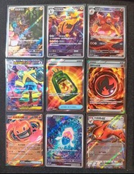 [繁中][PTCG]POKEMON CARD GAME 寶可夢卡牌[M6F][超級泥偶巨人SR][電擊魔獸AR][好啦鱿AR][鸭嘴炎獸AR][啪嚓海膽AR][燃料能量SR][冒險提燈]SR[加熱洛托
