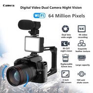 New Professional Original D5 Video Camera 4K Recording Camera Digital Shoot Camera With 16X Digital Zoom 4K Dual Lens  Camcorder