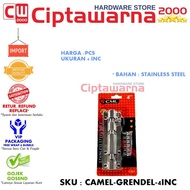 Grendel Pintu Kayu Stainless Tebal 4inch Kunci Grendel Slot Pintu