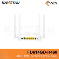 C-DATA XPON ONU FD614GD-R460 4GE+1 POTS DUAL BAND WIFI C-DATA GPON EPON ONT/