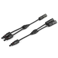 Jack kết nối phân nhánh chữ Y MC4 2 đầu ra 1 ( 2 ra 1) nối song song 2 tấm pin mặt trời