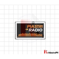 F1 2025 Driver Radio Sticker - TEAM RADIO / MATTE / WATERPROOF / SCRATCHPROOF / SOLD INDIVIDUALLY