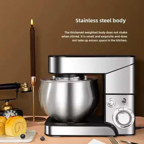 Chef Machine, Household Mixer, Small Mixer, Food Processor, Egg Beater, Dough Kneader, Mixer Blender