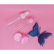 Travel Toiletries Bottle Kit 4 In 1 / Travel Bottle 1 set of 4