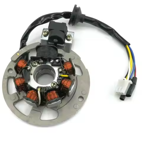 New Stator Magneto Coil For 2-Stroke 2T 49cc 50cc 1PE40QMB JOG Minarelli Scooter quad ATV 5 Wires 3 