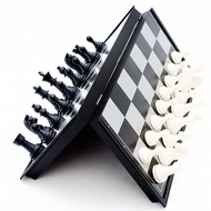 Mini International Chess Folding Magnetic Plastic Chess Board Game Portable Outdoor Chess Set