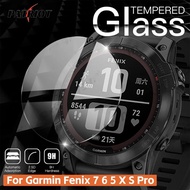 Smartwatch Accessories / 9H Hardness Anti-scratch Screen Protector / HD Transparent Full Coverage Tempered Glass Film Compatible For Garmin Fenix ​​7 6 5 X S Pro Sapphire Series