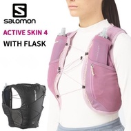 SALOMON ACTIVE SKIN 4 Women's Running Vest, Approx. Capacity, with Flask, Hydration Vest