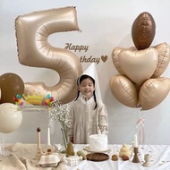 CHOCOLATE LOVE FOIL BALLOONS