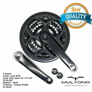 Atlantis Crank Gear Stack 3 28/38/48T