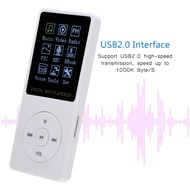 เครื่องเล่นเพลง HiFi หน้าจอ TFT สีเครื่องเล่นเพลงแบบพกพาเครื่องเล่น MP3 MP4กีฬา USB2.0