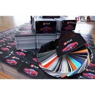 YAJIU DEREK PREMIUM CAR WRAP FULL RANGE CATALOG 2021 LATEST VERSION