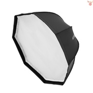 AD-S60S 23.6in/60cm Octagonal Studio Softbox Speedlite Speedlight Diffuser Godox Mount with Grid Carrying Bag Compatible with Godox ML60 and AD300Pro Light for  Came-0306